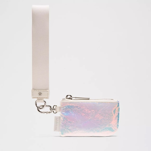 NWT Lululemon Dual Pouch Wristlet Iridescent - Picture 3 of 3